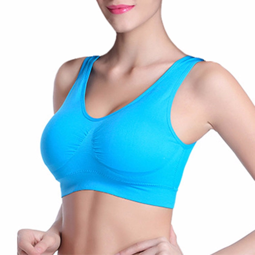 Sexy backless push up bra women big size padded bras plus size wireless brassiere comfortable seamless bra